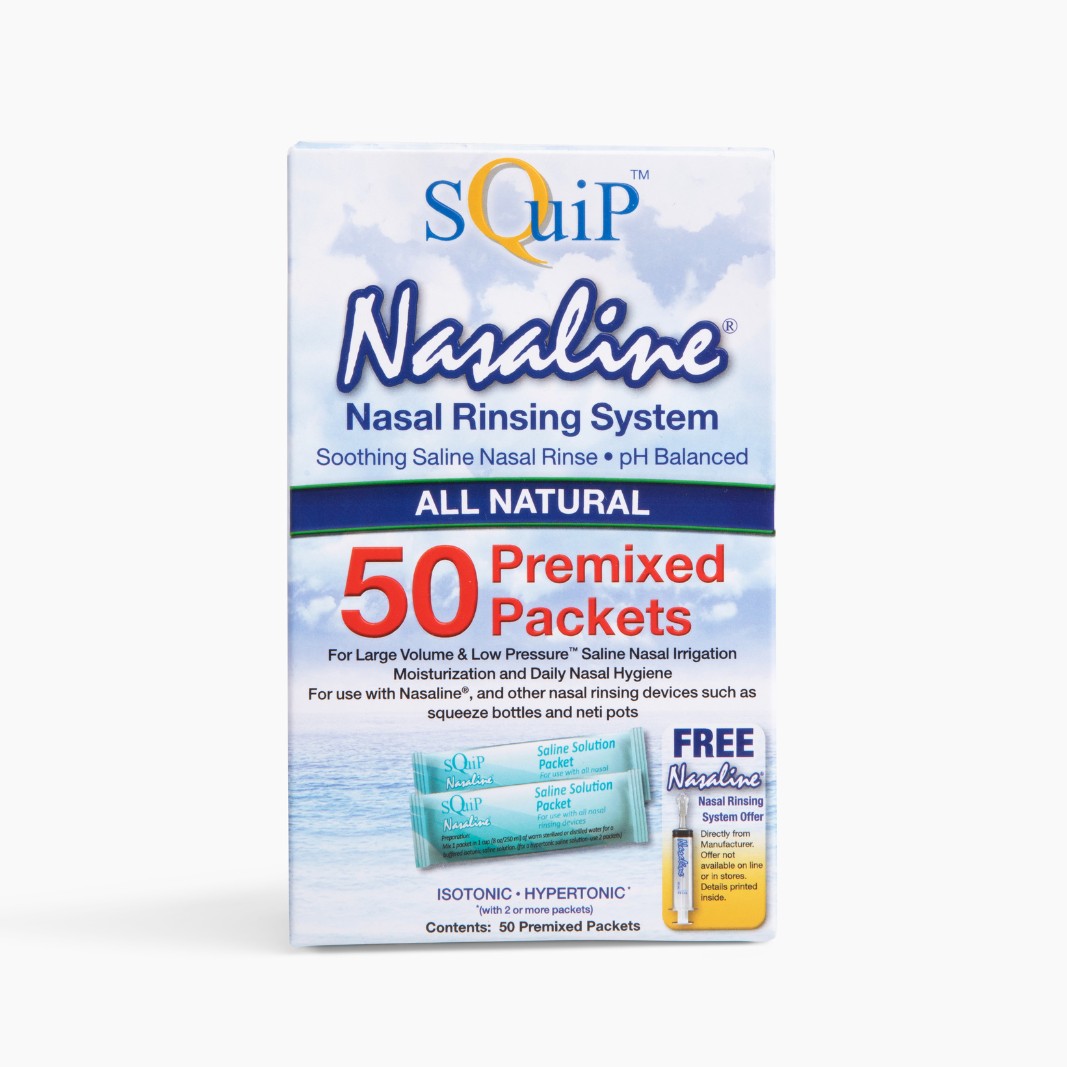 40 Packs Nasal Rinse Mix Instant Nasal Wash Pack Solid Salt Pack